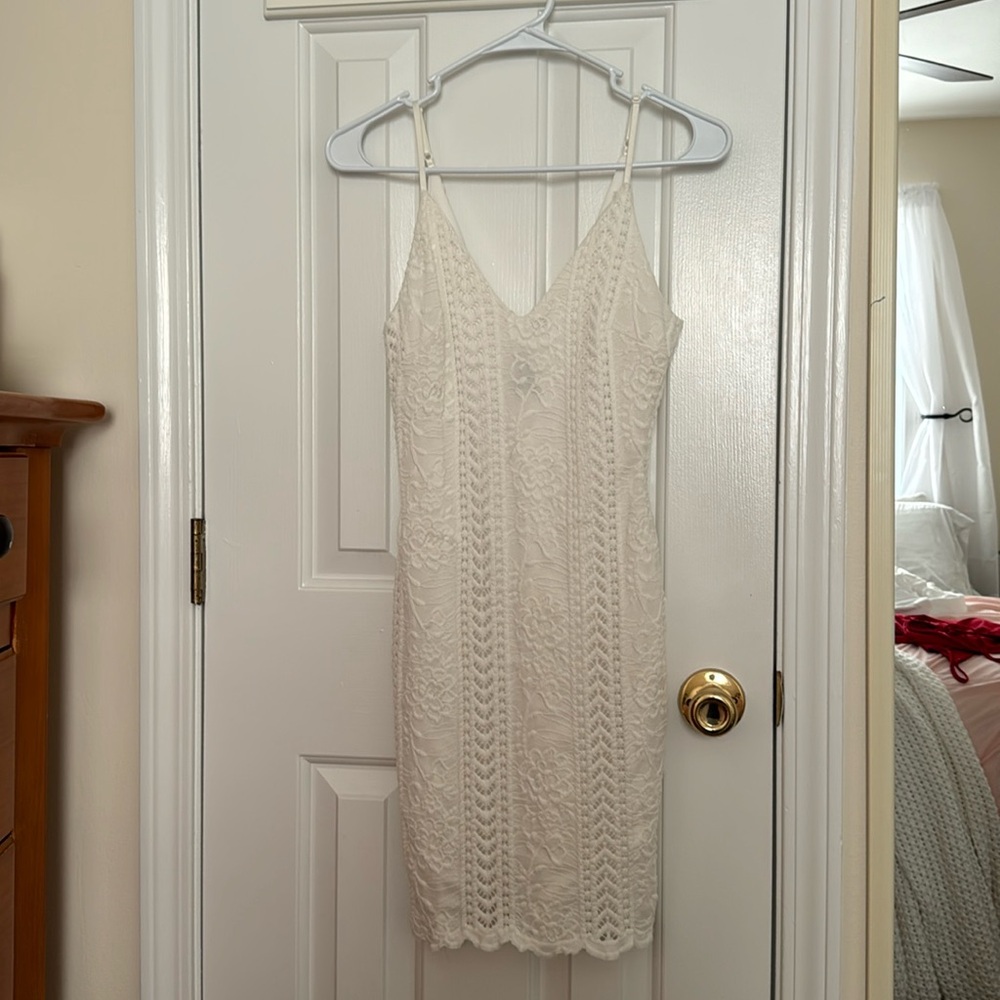 Windsor White Lace Dress